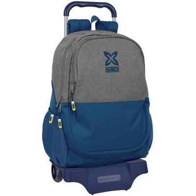 Sac d'École avec Roulettes Munich Street Bleu Gris - Sac Scolaire Sac d'École avec Roulettes Munich Street Bleu Gris - Sac Scolaire