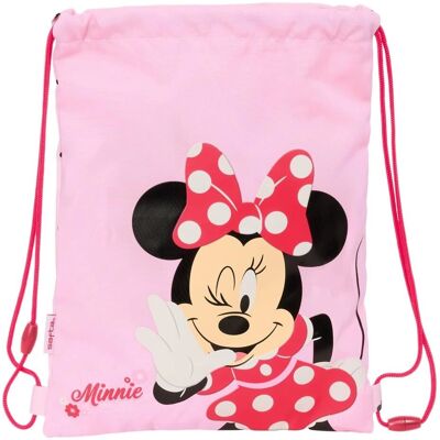 Sac à dos Minnie Mouse Naive Rose avec Cordes - Sac à dos Sac à dos Minnie Mouse Naive Rose avec Cordes - Sac à dos