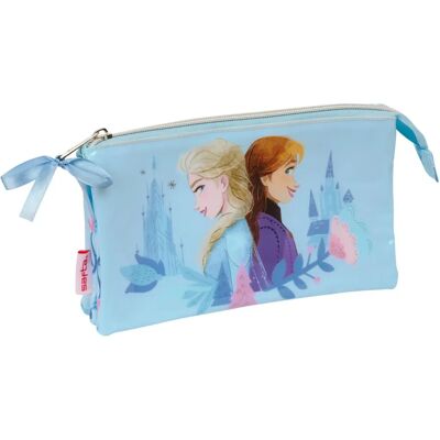 Étui scolaire Disney Frozen Ice Magic triple - Type scolaire Étui scolaire Disney Frozen Ice Magic triple - Type scolaire