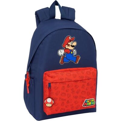 SUPER MARIO Hátizsák - 43x31x13cm - Hivatalosan engedélyezett SUPER MARIO Hátizsák - 43x31x13cm - Hivatalosan engedélyezett