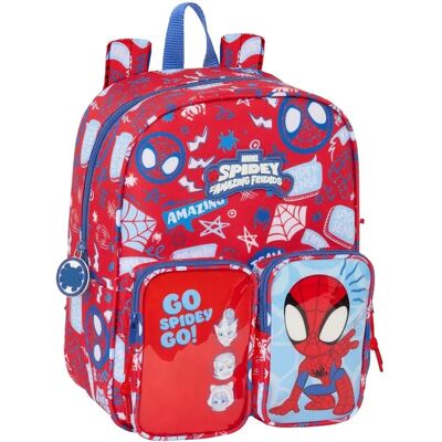 Mochila Escolar Rescate Spider-Man Azul Rojo - Mochila Escolar Mochila Escolar Rescate Spider-Man Azul Rojo - Mochila Escolar