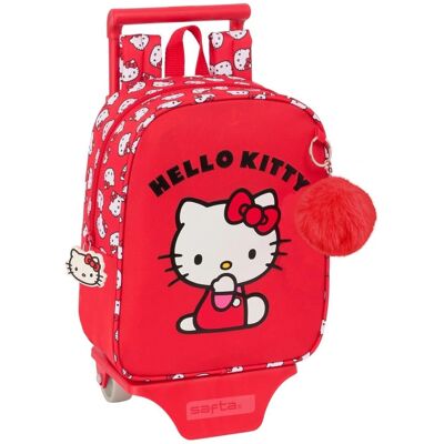 Hello Kitty Iconic Wit Rood School Rugzak - Schooltas Hello Kitty Iconic Wit Rood School Rugzak - Schooltas