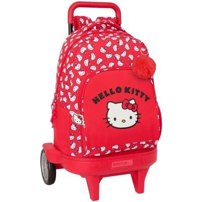 Zaino Scolastico Hello Kitty Iconic Bianco Rosso - Istruzione Zaino Scolastico Hello Kitty Iconic Bianco Rosso - Istruzione