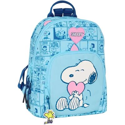 Zaino Snoopy Casual - Azzurro Chiaro Zaino Snoopy Casual - Azzurro Chiaro