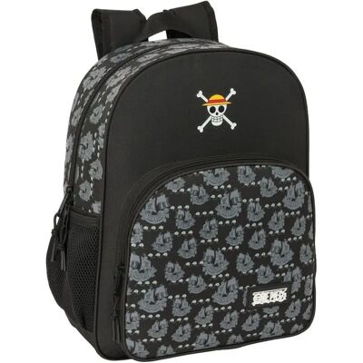 Czarny Plecak Szkolny One Piece - Ergonomiczny Plecak Dziecięcy 32x38x12cm Czarny Plecak Szkolny One Piece - Ergonomiczny Plecak Dziecięcy 32x38x12cm