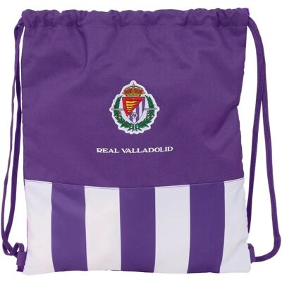 Zaino Real Valladolid C.F. - Design sportivo, Poliestere 600D, Chiusura con zip, Taschina interna Zaino Real Valladolid C.F. - Design sportivo, Poliestere 600D, Chiusura con zip, Taschina interna