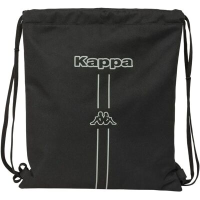 Kappa Sötét Fekete Hátizsák Kötelekkel - Backpack Kappa Sötét Fekete Hátizsák Kötelekkel - Backpack