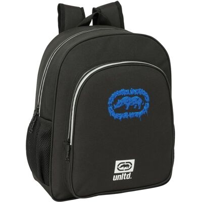 Eckō Unltd. School Bag - Zwart - Zijvakken voor flessen Eckō Unltd. School Bag - Zwart - Zijvakken voor flessen