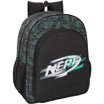Sac à dos Nerf Game noir - 32x38x12 cm - Sac à dos scolaire - Publicité Sac à dos Nerf Game noir - 32x38x12 cm - Sac à dos scolaire - Publicité