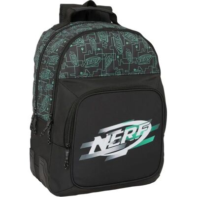 Sac d'École Noir Nerf Game - Sac à Dos - Rembourrage ergonomique - 32 x 42 x 15 cm - Publicité Sac d'École Noir Nerf Game - Sac à Dos - Rembourrage ergonomique - 32 x 42 x 15 cm - Publicité