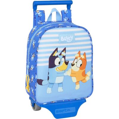 Mochila Safta Bluey Let ́s Play Mini con Ruedas Mochila Safta Bluey Let ́s Play Mini con Ruedas