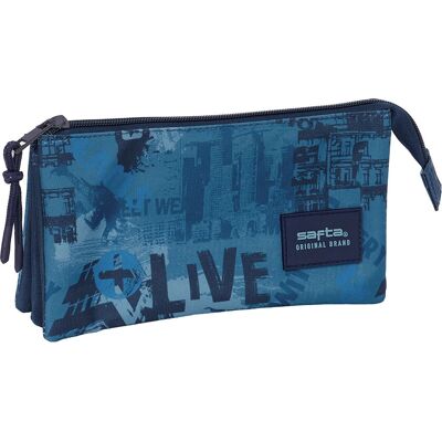 Safta 842524744 Kék tolltartó - Pencil case Safta 842524744 Kék tolltartó - Pencil case