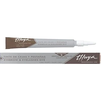 Tinte à sourcils et cils Thuya - Gris Taupé - Couleur longue durée - Publicité Tinte à sourcils et cils Thuya - Gris Taupé - Couleur longue durée - Publicité