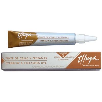 Coloration pour Sourcils et Cils Thuya - Châtain Clair - Couleur Durable - Publicité Coloration pour Sourcils et Cils Thuya - Châtain Clair - Couleur Durable - Publicité