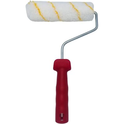 Nespoli Verfroller - 15cm Anti-spat ergonomisch handvat - Rolsoort Nespoli Verfroller - 15cm Anti-spat ergonomisch handvat - Rolsoort