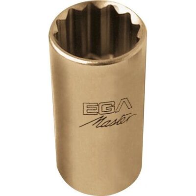 EGA Master 35528 Bussole - Chiave lunga anti-scarica Cu-Be 12 punti 1''-1 3/16'' EGA Master 35528 Bussole - Chiave lunga anti-scarica Cu-Be 12 punti 1''-1 3/16''