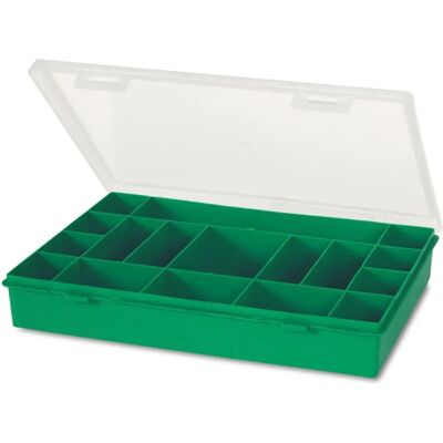 Tayg Aufbewahrungsbox - 17 Fächer - Stapelbar - 26x34x6cm Tayg Aufbewahrungsbox - 17 Fächer - Stapelbar - 26x34x6cm