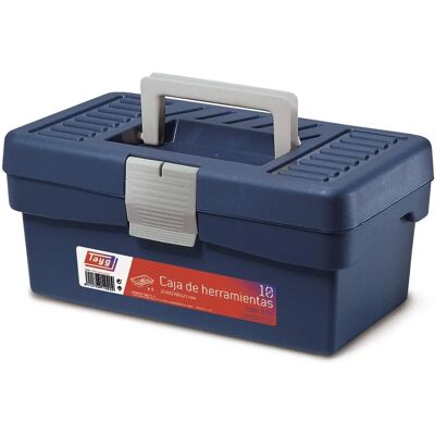Tayg Werkzeugkiste - 580 x 285 x 290 mm - Blau und Rot - Werkzeugaufbewahrung Tayg Werkzeugkiste - 580 x 285 x 290 mm - Blau und Rot - Werkzeugaufbewahrung