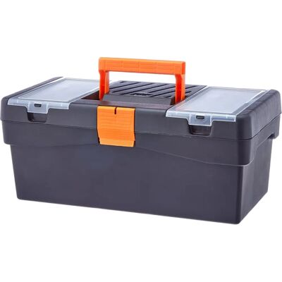 Tayg 112553 Tool Box - Basic Line 16 Inch Orange/Svart Tayg 112553 Tool Box - Basic Line 16 Inch Orange/Svart