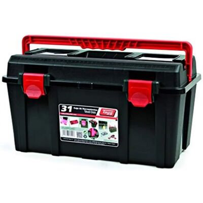 Caja de Herramientas Gris de Polipropileno Tayg Caja de Herramientas Gris de Polipropileno Tayg