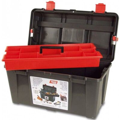 Tayg Werkzeugkoffer - 480 x 258 x 255 mm - Mit Einsatz - Schwarz Tayg Werkzeugkoffer - 480 x 258 x 255 mm - Mit Einsatz - Schwarz