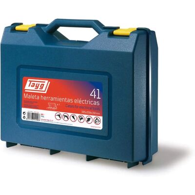 Tayg Werkzeugkoffer - Blau - 385 x 330 x 130 mm - Elektrisches Gerät Tayg Werkzeugkoffer - Blau - 385 x 330 x 130 mm - Elektrisches Gerät