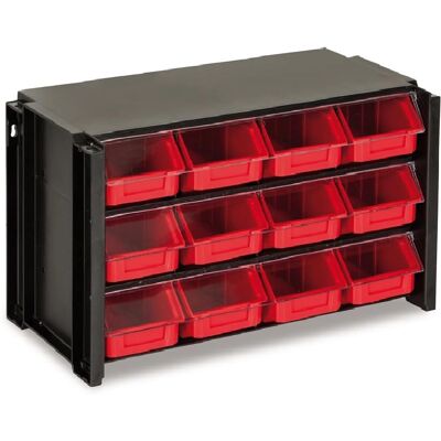 Industries Tayg Contenitore Impilabile in Plastica - Organizzatore di Piccole Parti Industries Tayg Contenitore Impilabile in Plastica - Organizzatore di Piccole Parti
