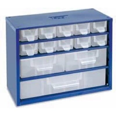 TAYG Werkzeug Organizer - 13 Schubladen - Blau TAYG Werkzeug Organizer - 13 Schubladen - Blau