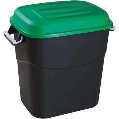 Contenitore in Plastica TAYG - 75L Nero Verde Eco Contenitore in Plastica TAYG - 75L Nero Verde Eco