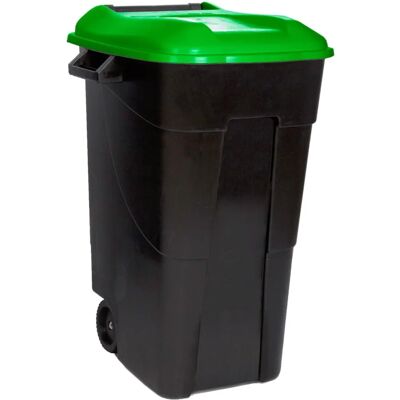 Contenedor de Residuos Tayg 120L con Asas y Tapa - Cubo Industrial Contenedor de Residuos Tayg 120L con Asas y Tapa - Cubo Industrial