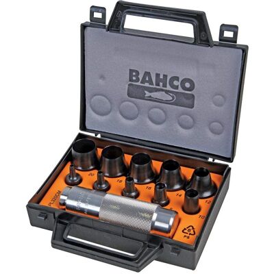 Conjunto de Punções Intercambiáveis Bahco - 11 Peças - 3-20mm Conjunto de Punções Intercambiáveis Bahco - 11 Peças - 3-20mm