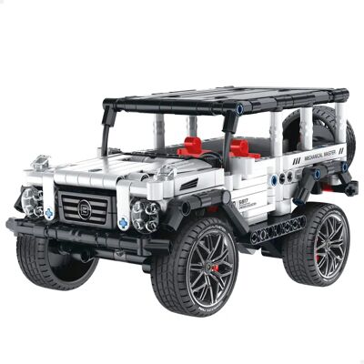 BYM Off-road autostoek - Bouw je eigen 434-delige speelgoedauto BYM Off-road autostoek - Bouw je eigen 434-delige speelgoedauto