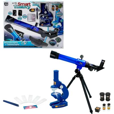 Colorbaby Set Télescope & Microscope - 20x/30x/40x - Enfants Colorbaby Set Télescope & Microscope - 20x/30x/40x - Enfants