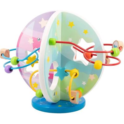Set di Attività Planetario in Legno WOOMAX - Giocattolo Educativo per 18+ - Sviluppa le Abilità Motorie Fini Set di Attività Planetario in Legno WOOMAX - Giocattolo Educativo per 18+ - Sviluppa le Abilità Motorie Fini