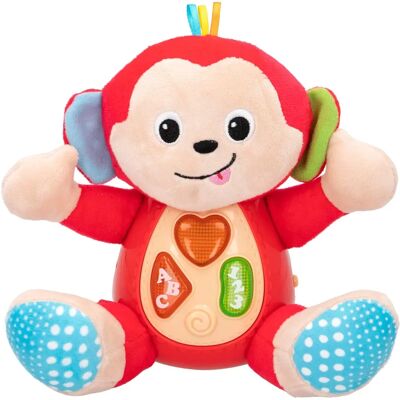 Winfun Marque Modèle M - Ours en peluche interactif avec lumières et sons Winfun Marque Modèle M - Ours en peluche interactif avec lumières et sons