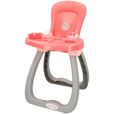 CB TOYS Silla Alta Para Muñecas - Rosa - Juego de roles - 32cm CB TOYS Silla Alta Para Muñecas - Rosa - Juego de roles - 32cm