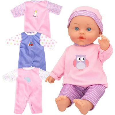 Różowa Laleczka Baby od Colorbaby's z Ubrańmi - Baby Doll Różowa Laleczka Baby od Colorbaby's z Ubrańmi - Baby Doll