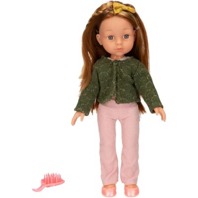 Lalka Mara od Colorbaby - 32cm z Grzebieniem Lalka Mara od Colorbaby - 32cm z Grzebieniem