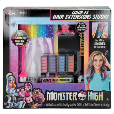 Ensemble d'extensions capillaires réutilisables Monster High Ensemble d'extensions capillaires réutilisables Monster High