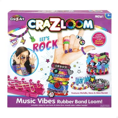 Colorbaby Cra Z art en larmes - kit pour bracelets de buveurs Colorbaby Cra Z art en larmes - kit pour bracelets de buveurs