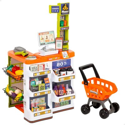 Supermercado de Brinquedo My Home com Luz e Sons - Conjunto Supermercado de Brinquedo My Home com Luz e Sons - Conjunto