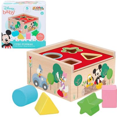 Woomax Klocek Drewniany Mickey Minnie - Zabawka Edukacyjna Woomax Klocek Drewniany Mickey Minnie - Zabawka Edukacyjna