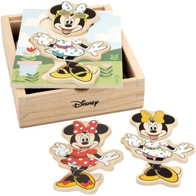 Puzzle en Bois Minnie - 19 Pièces Jouet Éducatif - Publicité Puzzle en Bois Minnie - 19 Pièces Jouet Éducatif - Publicité