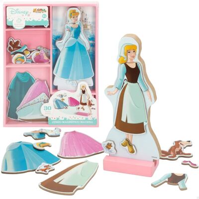 Puzzle Magnétique Princesses Disney - 30 Pièces - Jeu en Bois - Publicité Puzzle Magnétique Princesses Disney - 30 Pièces - Jeu en Bois - Publicité