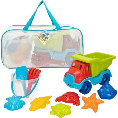 Zestaw Zabawek Plażowych CB TOYS - Ciężarówka z Akcesoriami - 18 Miesięcy+ Zestaw Zabawek Plażowych CB TOYS - Ciężarówka z Akcesoriami - 18 Miesięcy+