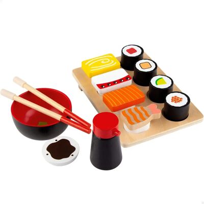 Set di Sushi in Legno WOOMAX - Giocattolo Set di Sushi in Legno WOOMAX - Giocattolo