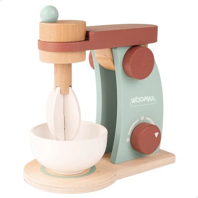 Frullatore in Legno Woomax - Giocattolo Educativo - 17x10x18cm Frullatore in Legno Woomax - Giocattolo Educativo - 17x10x18cm