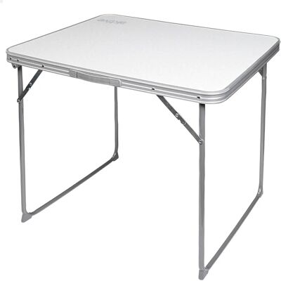 Table Pliable Aktive - Acier MDF Bois 80x70x60 cm - Publicité Table Pliable Aktive - Acier MDF Bois 80x70x60 cm - Publicité