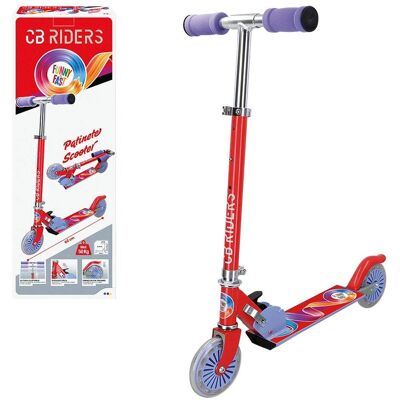 CB TOYS CB Riders Monopattino - Rosso - 3+ Anni CB TOYS CB Riders Monopattino - Rosso - 3+ Anni