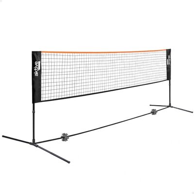 Red de Voley y Bádminton Aktive - Altura ajustable - 505x157x101 cm Red de Voley y Bádminton Aktive - Altura ajustable - 505x157x101 cm